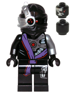 LEGO Minifigure-Nindroid Warrior - Head Pattern on Front only-Ninjago-NJO109-Creative Brick Builders